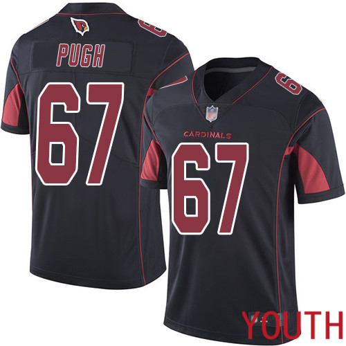 Arizona Cardinals Limited Black Youth Justin Pugh Jersey NFL Football #67 Rush Vapor Untouchable